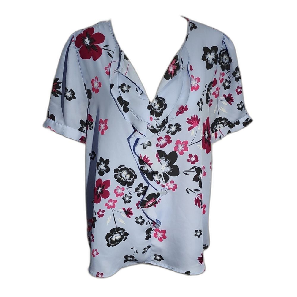 Elle floral top blouse